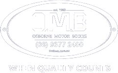 Osborne Motor Bodies - Logo White