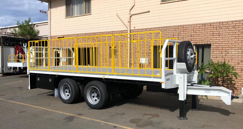 Specialist Trailer with Removable Gates